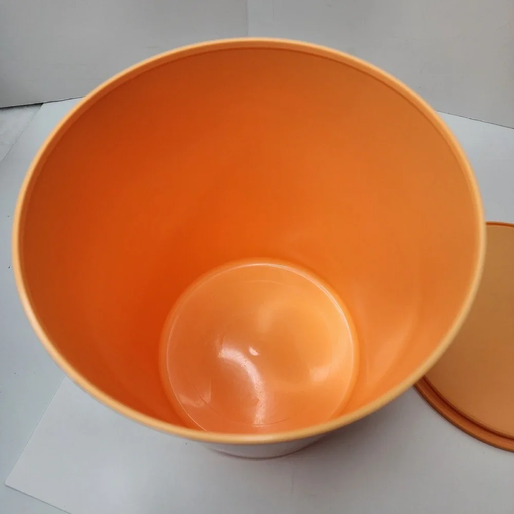 Tupperware Orange Large Canister 5.5L  & Lid
